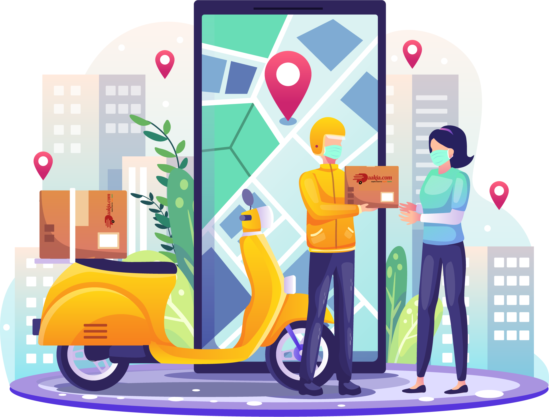 Speed post franchise Delhi - Daakia