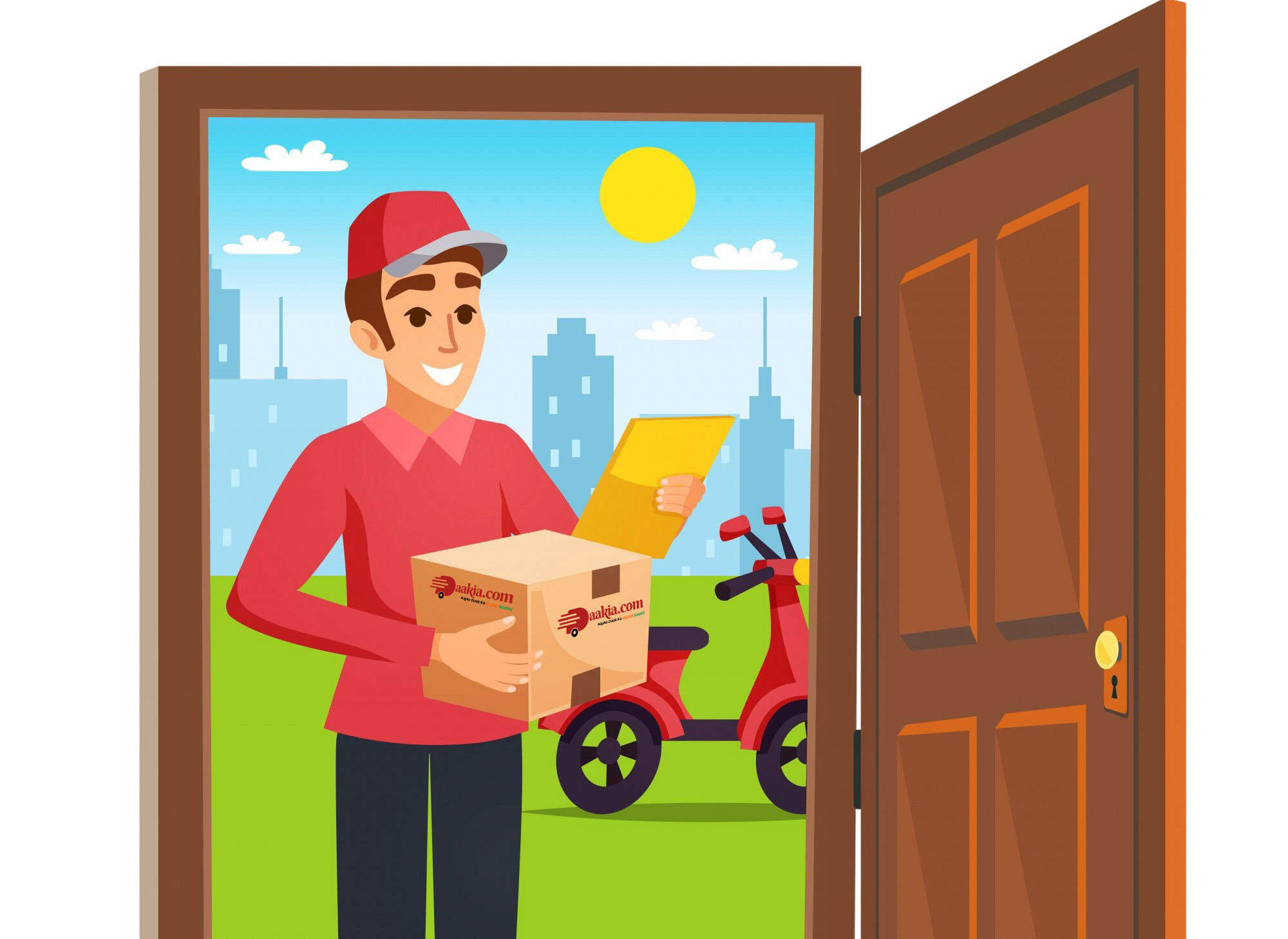 ural courier franchise in Haryana delivery team