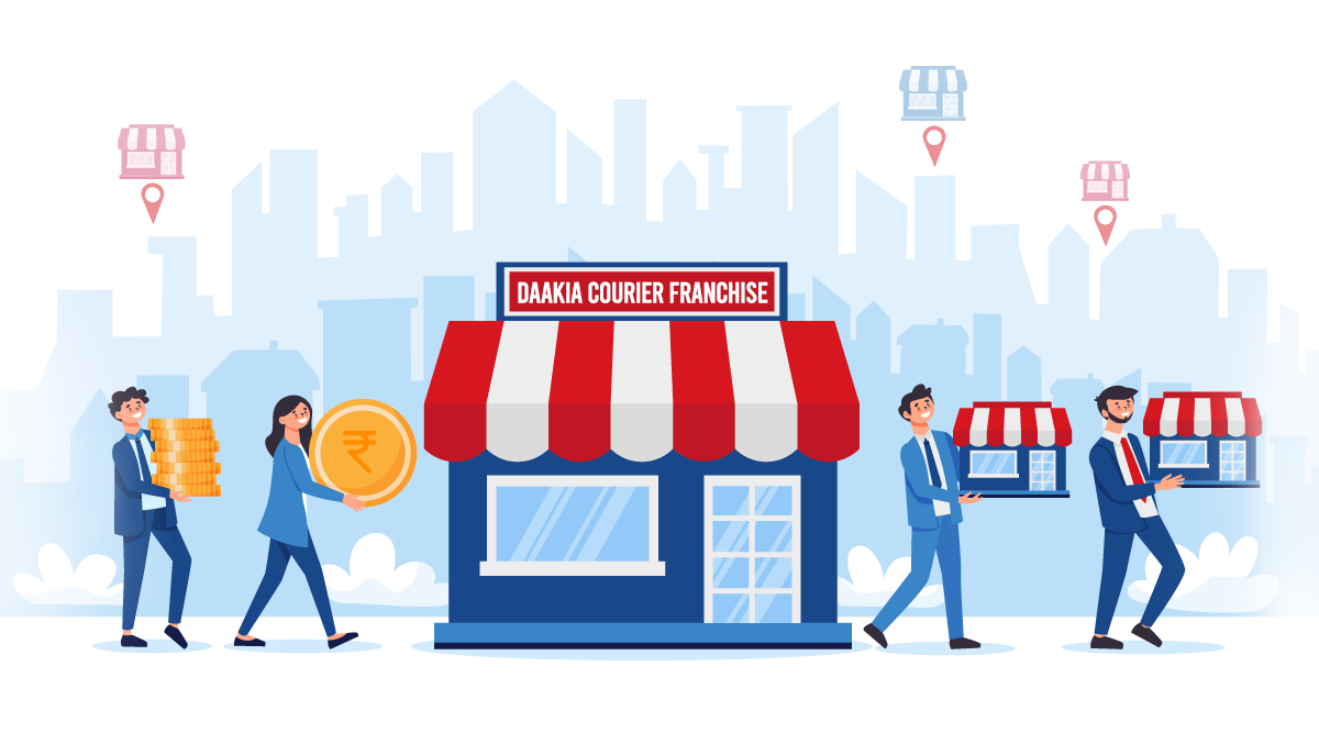 Top courier franchises in India 2025 chart